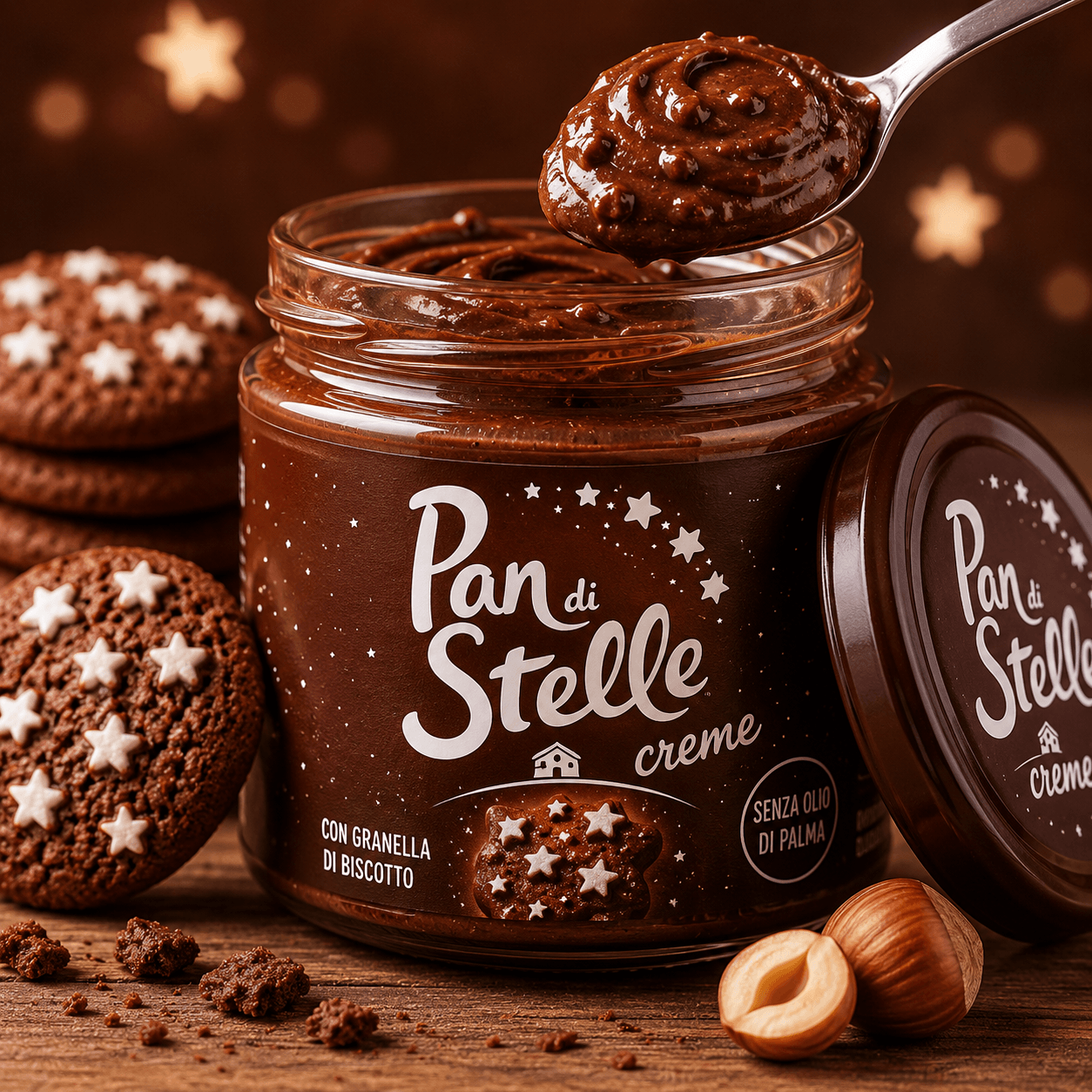 Pan di stelle Creme 580 g, Pizza Dude