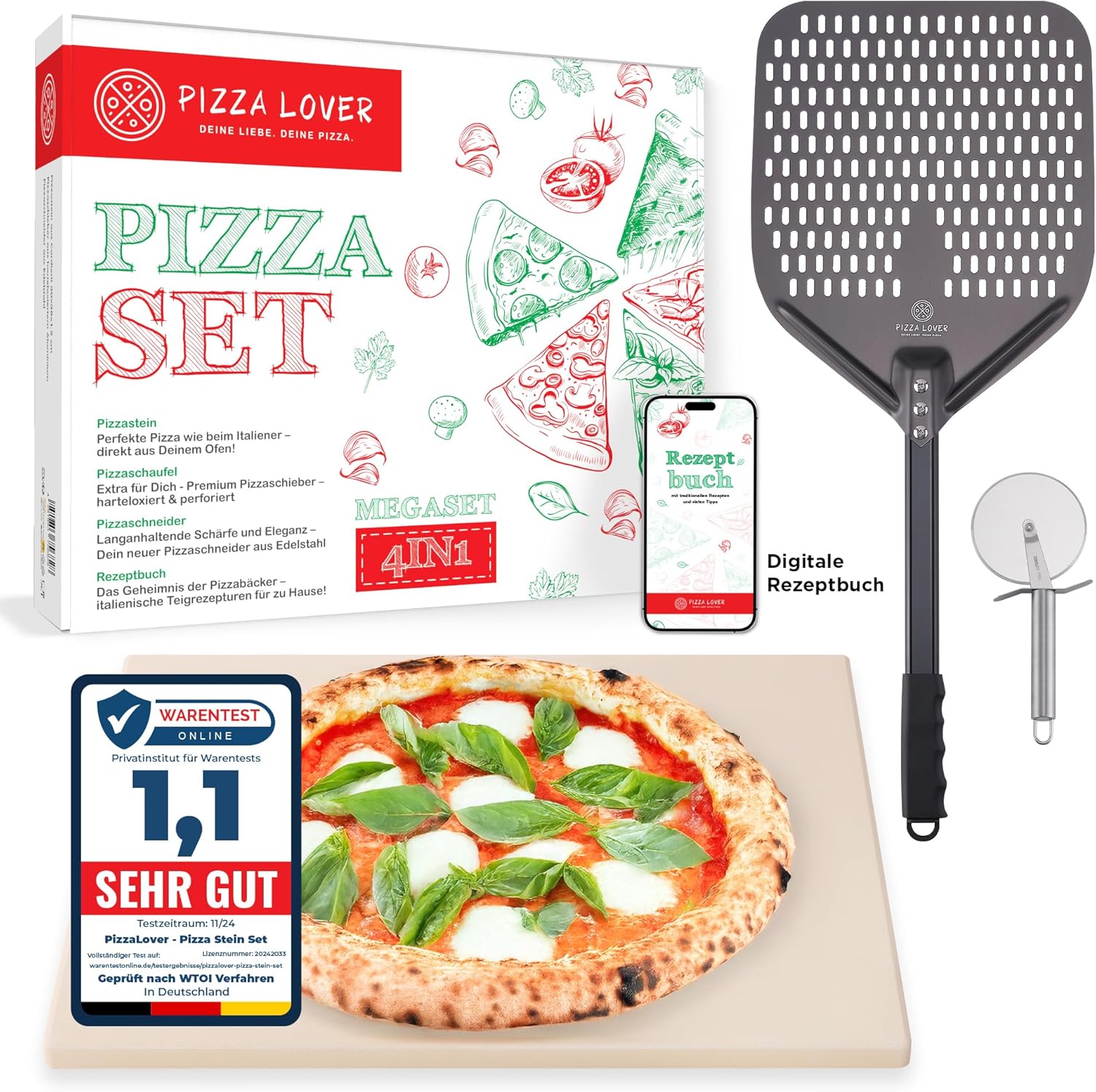 Pizza Set von Pizza Lover